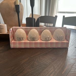 Rae Dunn Artisan Collection Egg Decor